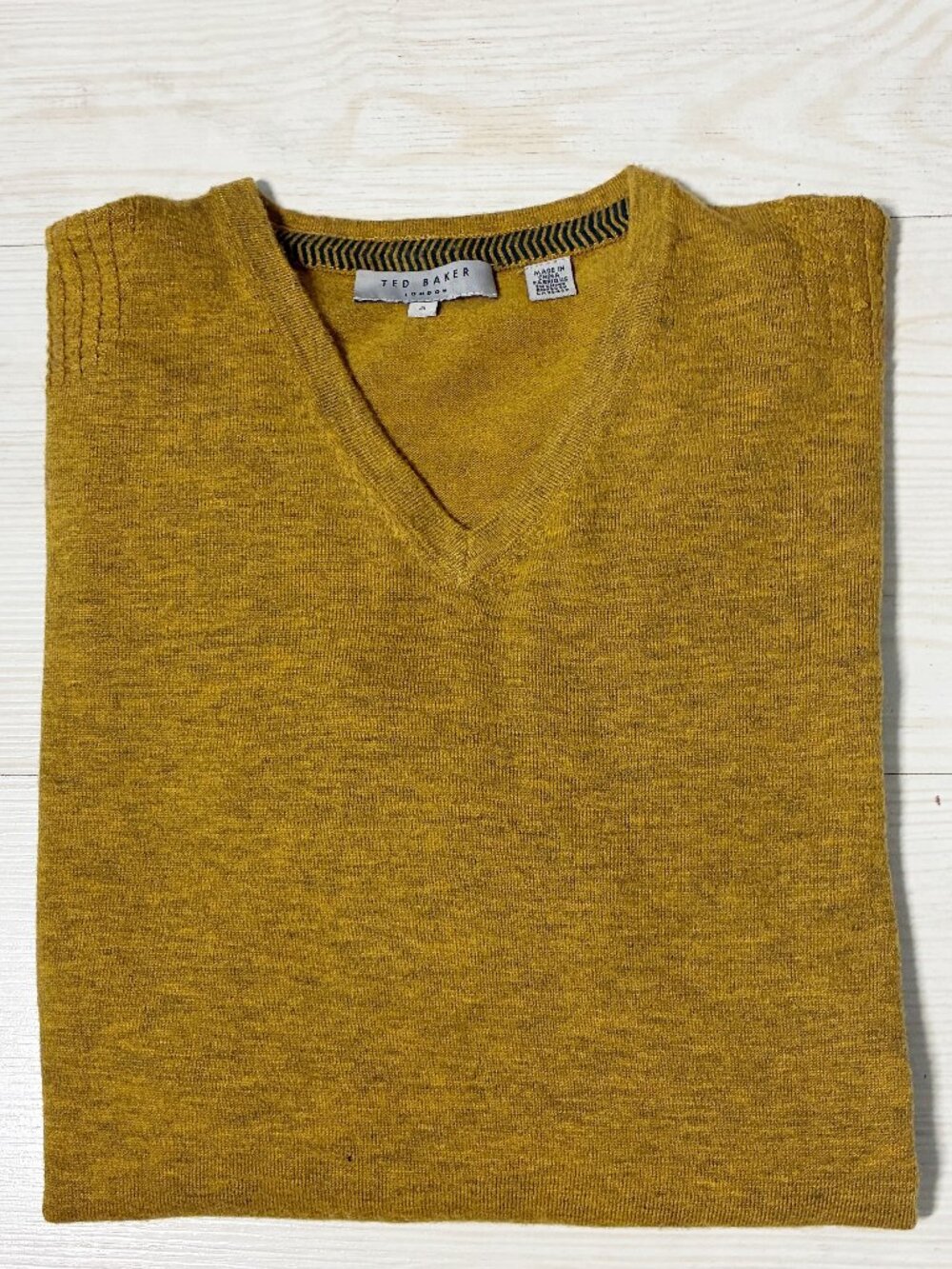 Ted Baker London "In Ted We Trust" Knit Sweater Size 3 (Medium)